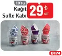 KAĞIT SUFLE KABI 10'LU
